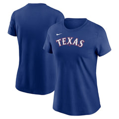 Texas Rangers Nike Women's Wordmark T-Shirt for sale