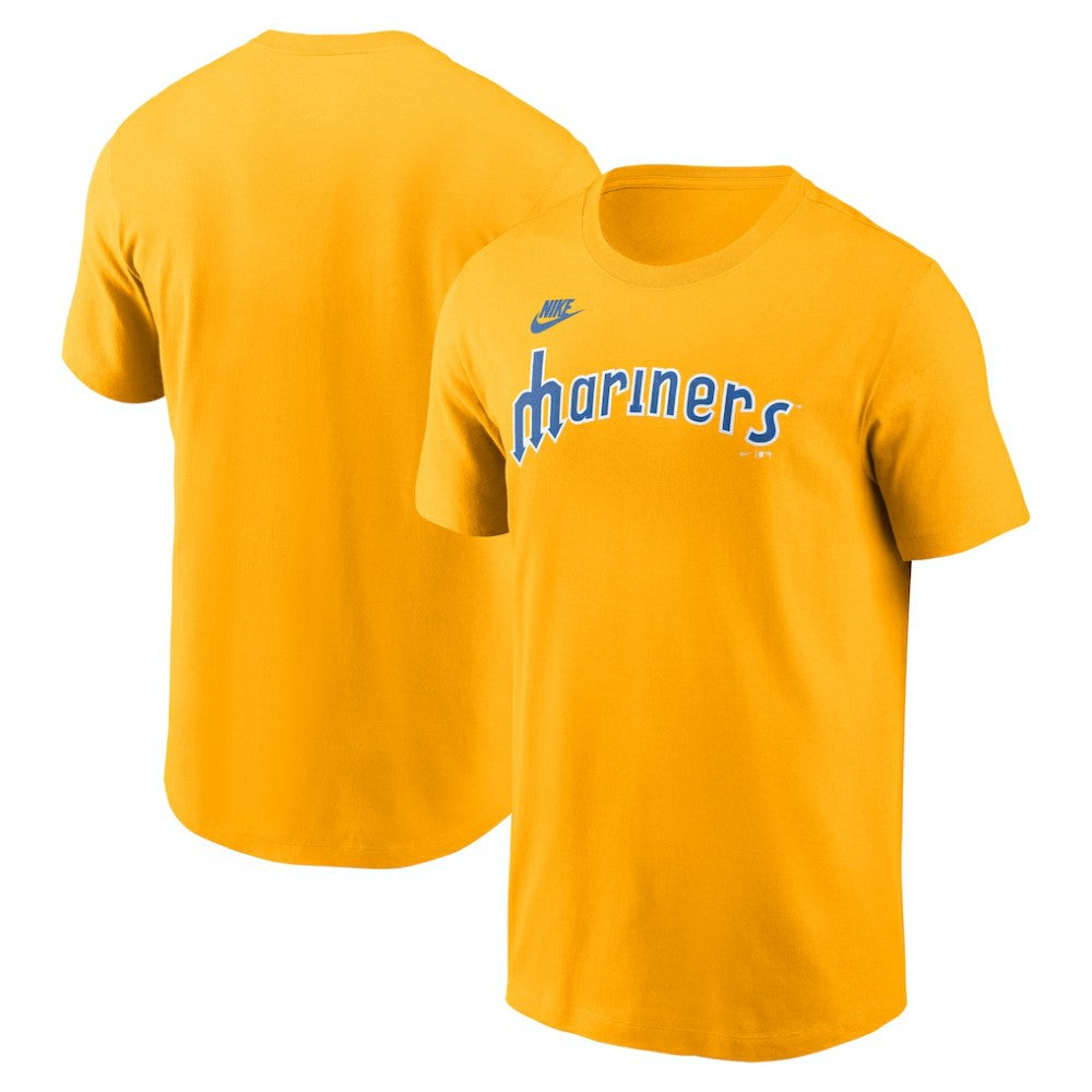 Seattle Mariners Nike Cooperstown Collection Wordmark T-Shirt for sale