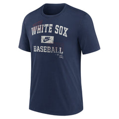 Chicago White Sox Nike Cooperstown Collection Arch Tri-Blend T-Shirt Discount