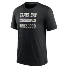 Tampa Bay Rays Nike Cooperstown Collection Local Stack Tri-Blend T-Shirt for sale