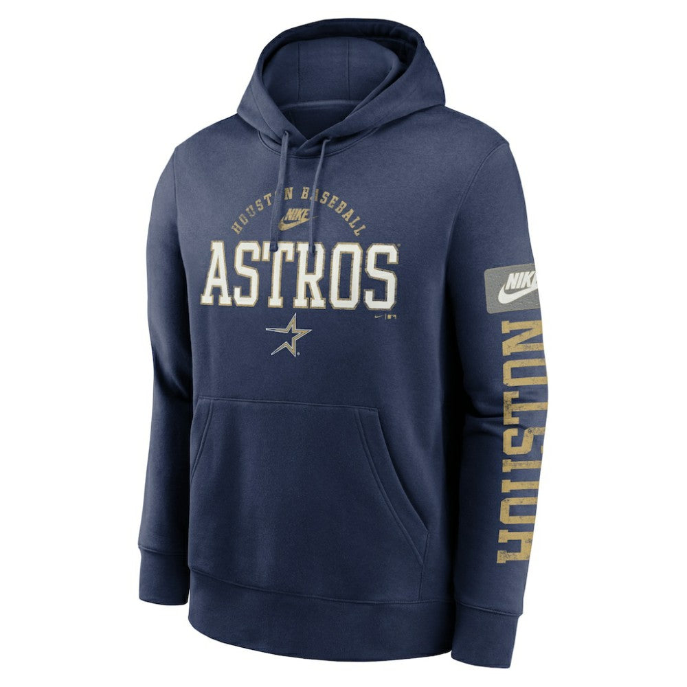 Houston Astros Nike Cooperstown Collection Splitter Club Fleece Pullover Hoodie Online