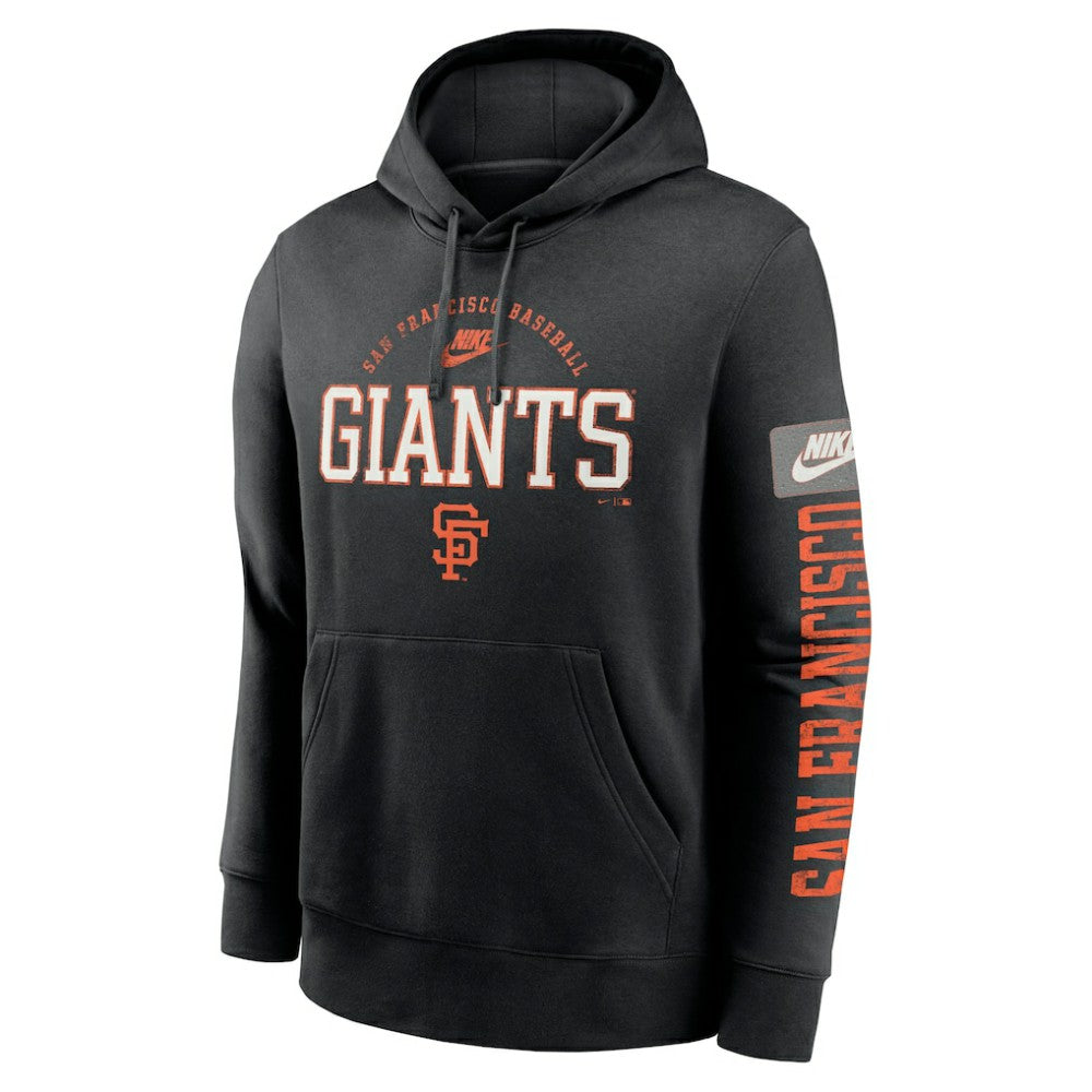 San Francisco Giants Nike Cooperstown Collection Splitter Club Fleece Pullover Hoodie Discount