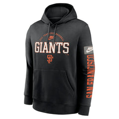 San Francisco Giants Nike Cooperstown Collection Splitter Club Fleece Pullover Hoodie Discount