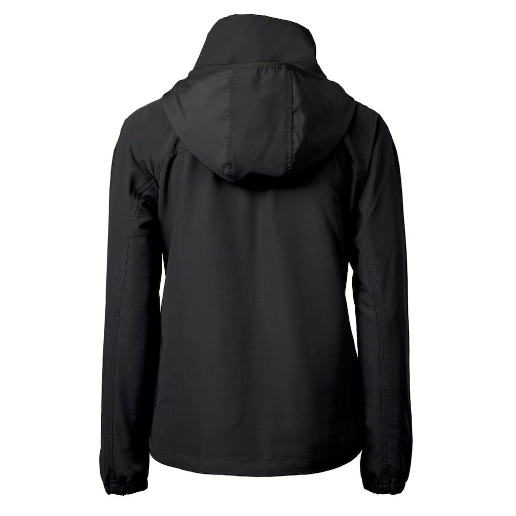 Philadelphia Eagles Cutter & Buck Women's Gridiron Classics Logo Charter Eco Recycled Full-Zip Jacket - Black - NFL