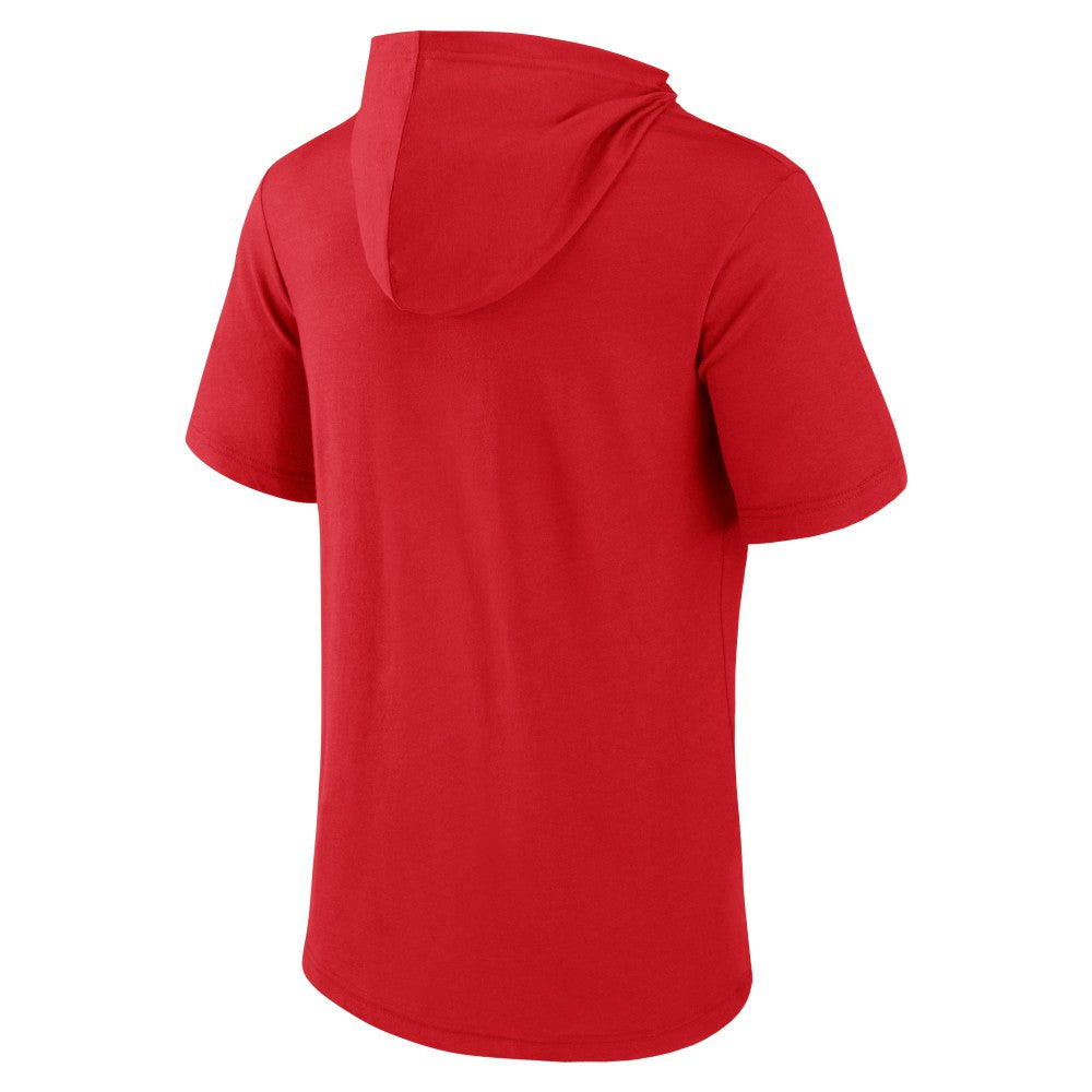 Los Angeles Angels Fanatics Iconic Rebel Short Sleeve Hooded Top Sale