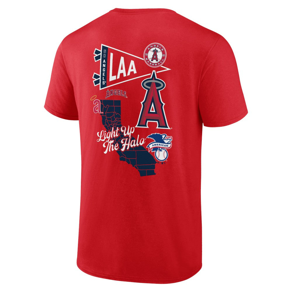 Los Angeles Angels Fanatics Split Zone T-Shirt Near Me