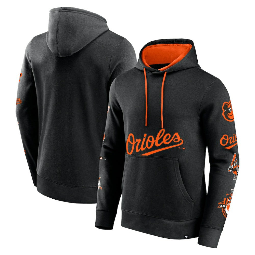 Baltimore Orioles Fanatics Wild Winner Pullover Hoodie Online