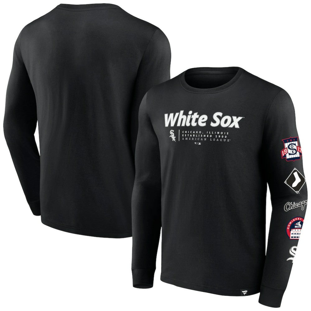 Chicago White Sox Fanatics Strike the Goal Long Sleeve T-Shirt Online