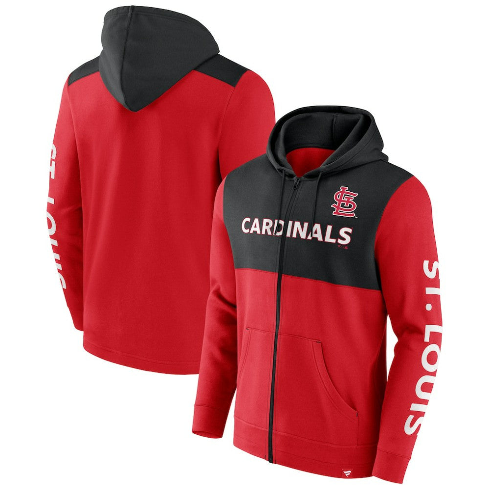 St. Louis Cardinals Fanatics Ace Hoodie Full-Zip Sweatshirt Online