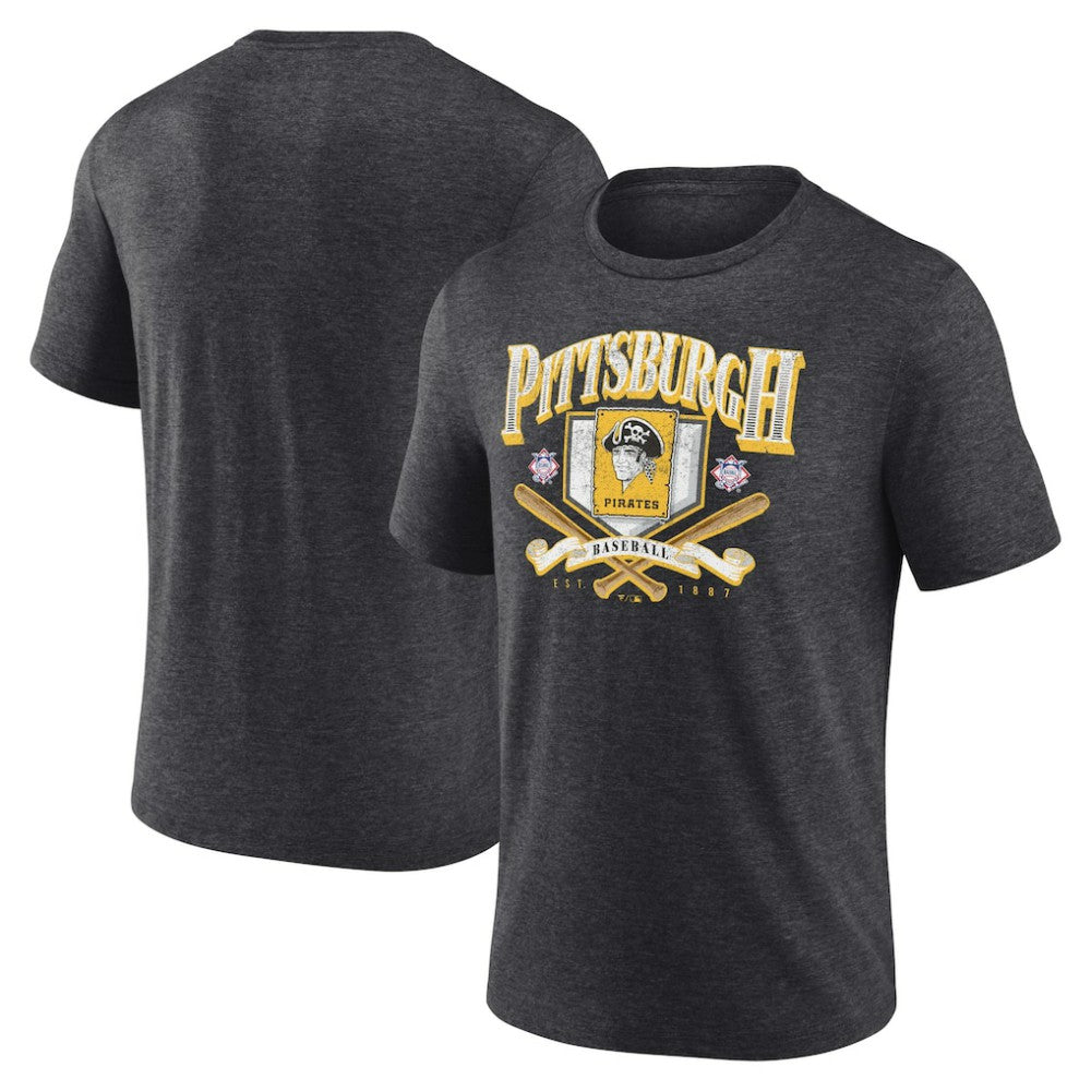 Pittsburgh Pirates Fanatics Home Team Tri-Blend T-Shirt Online