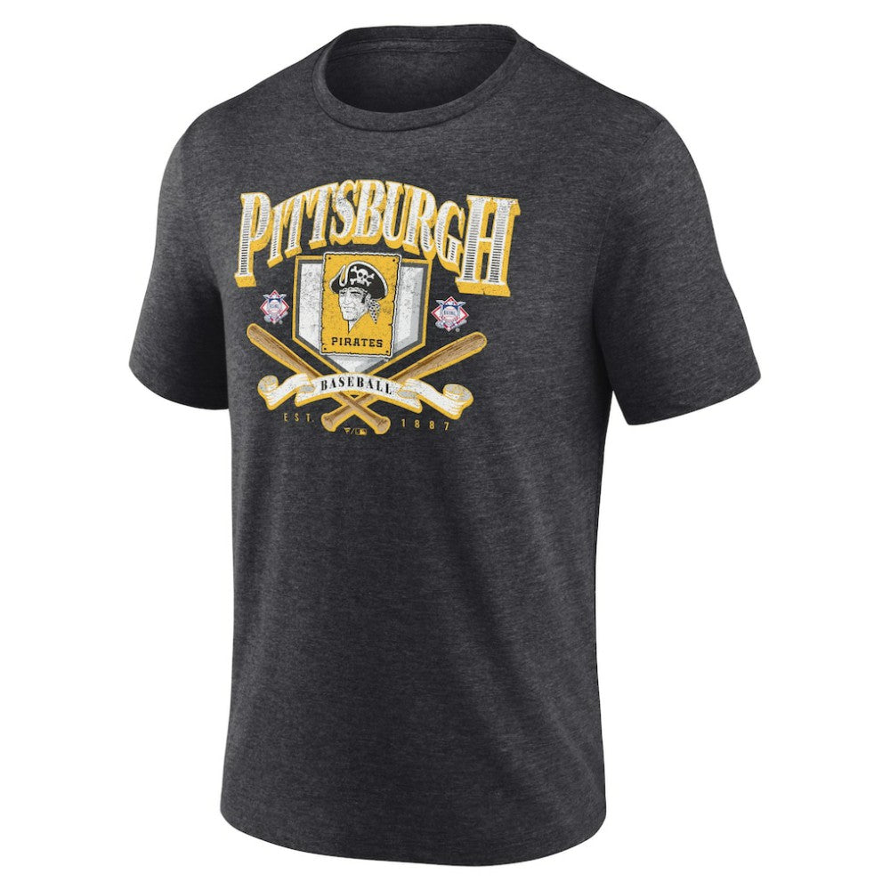 Pittsburgh Pirates Fanatics Home Team Tri-Blend T-Shirt Online
