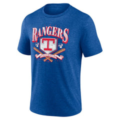 Texas Rangers Fanatics Home Team Tri-Blend T-Shirt Near Me