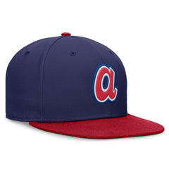 Atlanta Braves Nike Rewind Cooperstown True Performance Fitted Hat Sale