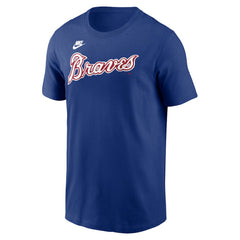 Hank Aaron Atlanta Braves Nike Cooperstown Collection Fuse Name & Number T-Shirt for sale