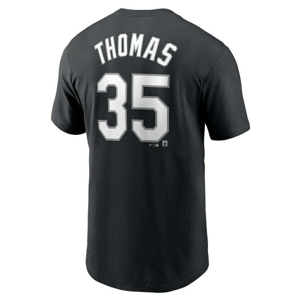 Frank Thomas Chicago White Sox Nike Cooperstown Collection Fuse Name & Number T-Shirt Sale