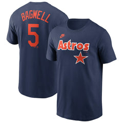 Jeff Bagwell Houston Astros Nike Cooperstown Collection Fuse Name & Number T-Shirt Discount