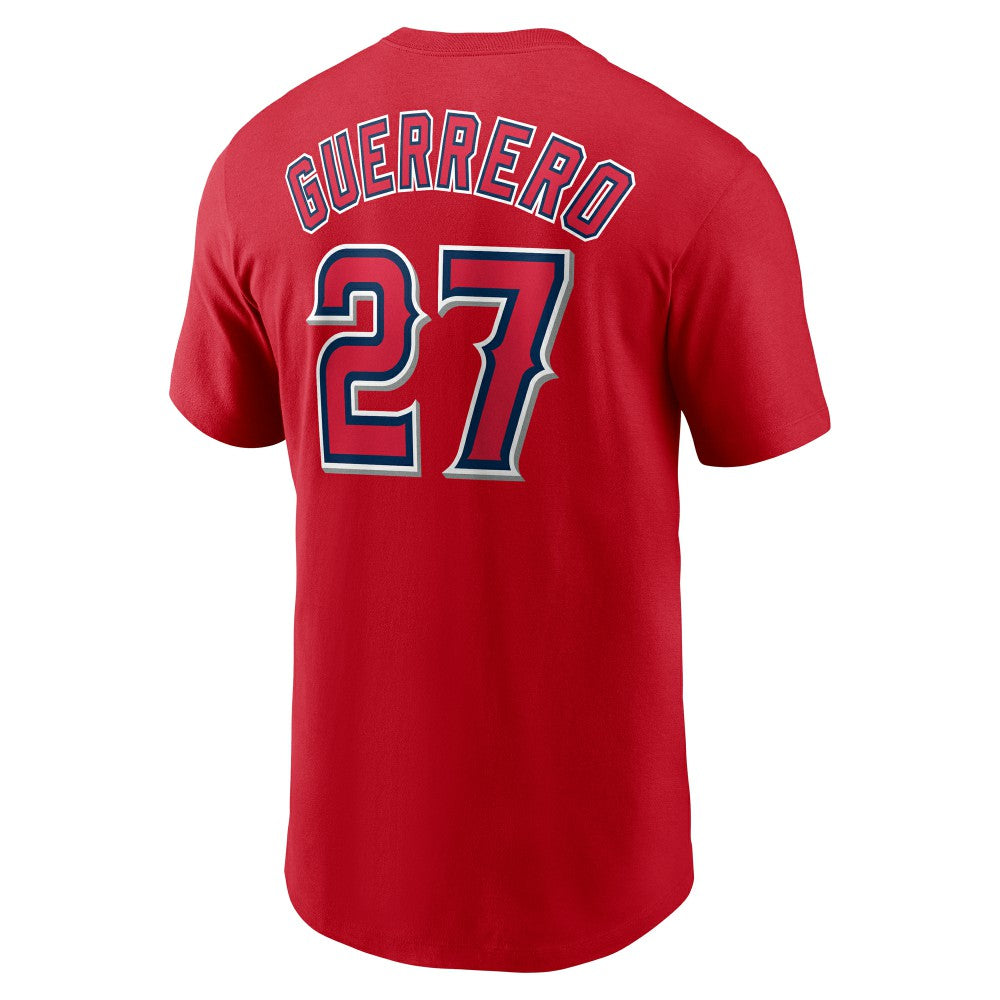 Vladimir Guerrero Los Angeles Angels Nike Fuse Name & Number T-Shirt Near Me