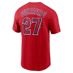 Vladimir Guerrero Los Angeles Angels Nike Fuse Name & Number T-Shirt Near Me