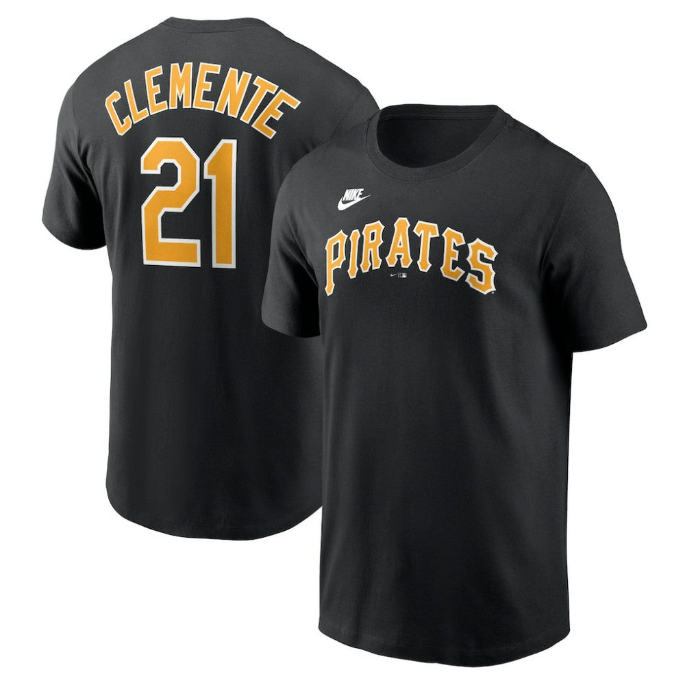 Roberto Clemente Pittsburgh Pirates Nike Fuse Name & Number T-Shirt Online