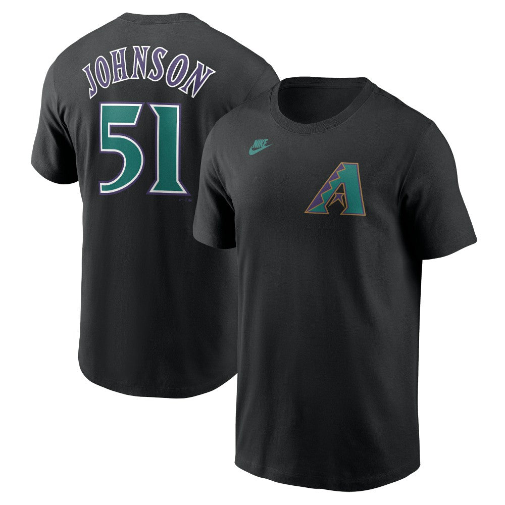 Randy Johnson Arizona Diamondbacks Nike Fuse Name & Number T-Shirt for sale