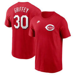 Ken Griffey Jr. Cincinnati Reds Nike Fuse Name & Number T-Shirt Discount