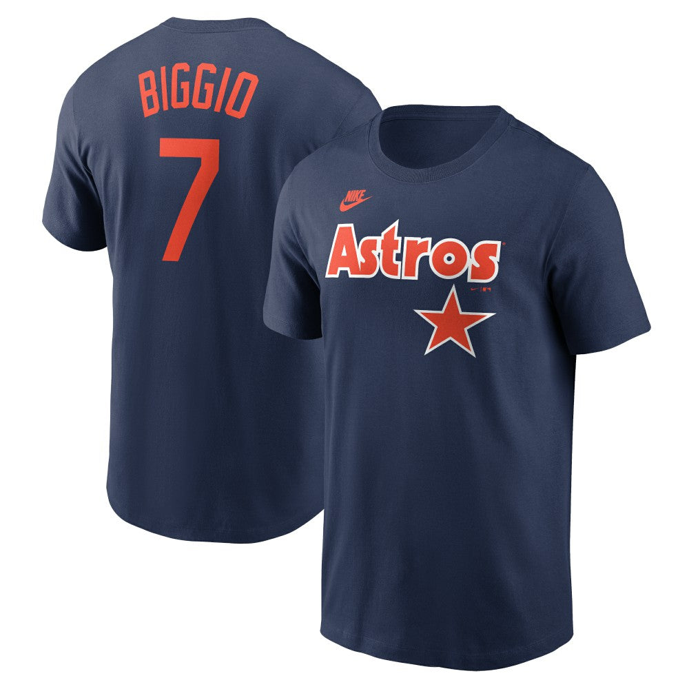 Craig Biggio Houston Astros Nike Cooperstown Collection Fuse Name & Number T-Shirt Near Me