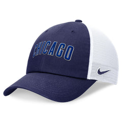 Chicago Cubs Nike Wordmark Adjustable Trucker Hat Near Me