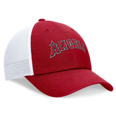 Los Angeles Angels Nike Wordmark Adjustable Trucker Hat Near Me