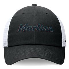 Miami Marlins Nike Wordmark Adjustable Trucker Hat Near Me