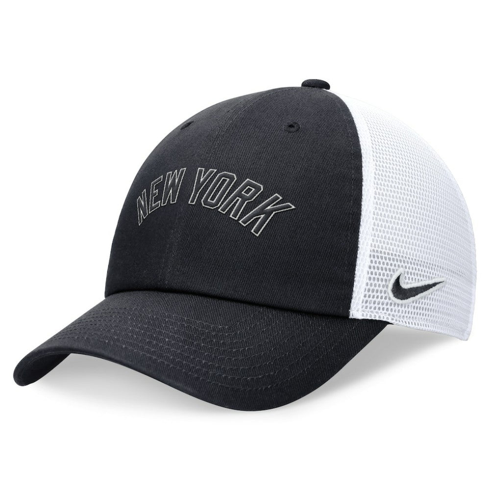 New York Yankees Nike Wordmark Adjustable Trucker Hat Near Me