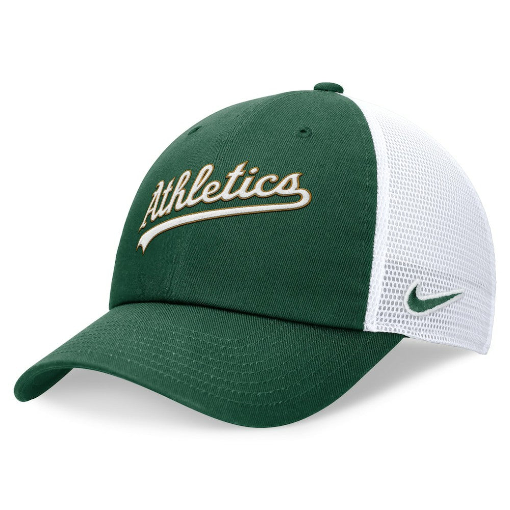 Athletics Nike Wordmark Adjustable Trucker Hat Discount