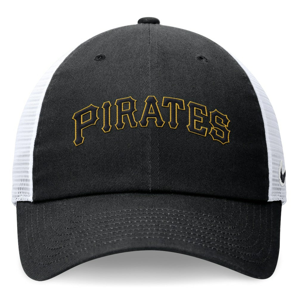 Pittsburgh Pirates Nike Wordmark Adjustable Trucker Hat Near Me