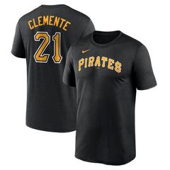 Roberto Clemente Pittsburgh Pirates Nike Legend Name & Number Performance T-Shirt Near Me