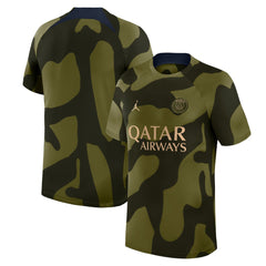 Jordan - Paris Saint-Germain Jordan Brand 2023/24 Academy Pro Pre-Match Top - Olive