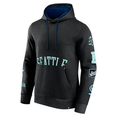 Seattle Kraken Fanatics Wild Winner Pullover Hoodie - Black | Fanatics sale