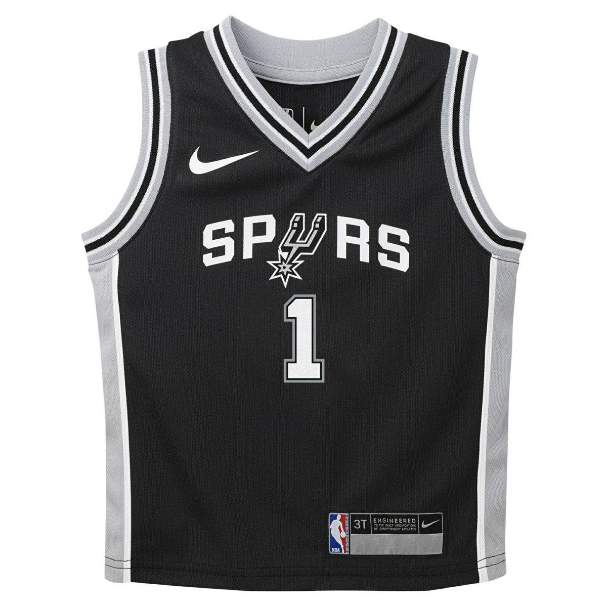 Nike Victor Wembanyama San Antonio Spurs Preschool Swingman Player Jersey Icon Edition Black