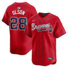 Matt Olson Atlanta Braves Nike Alternate Limited Player Jersey Near Me