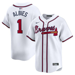 Ozzie Albies Atlanta Braves Nike Home Limited Player Jersey Discount