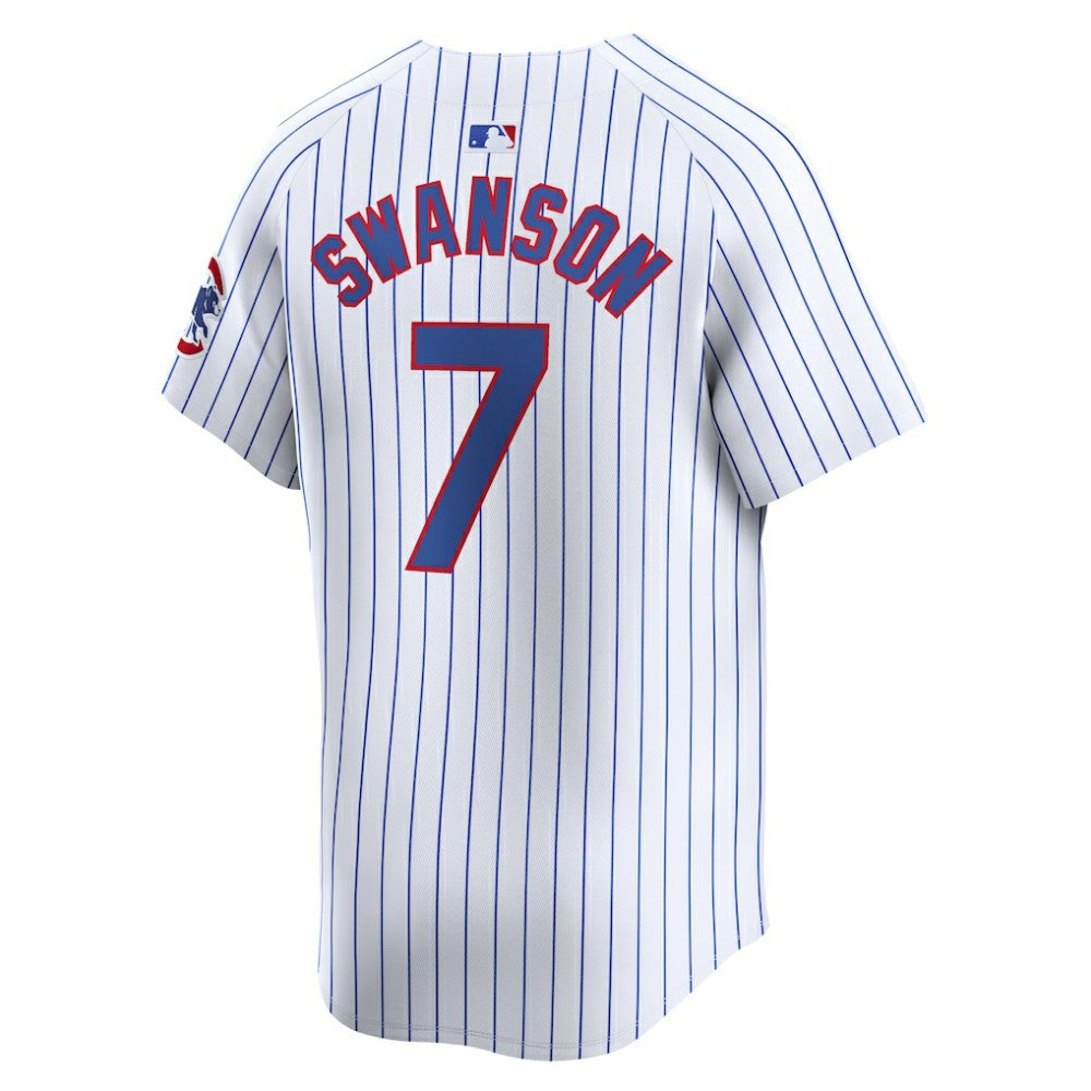 Dansby Swanson Chicago Cubs Nike Home Limited Player Jersey for sale