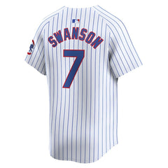 Dansby Swanson Chicago Cubs Nike Home Limited Player Jersey for sale