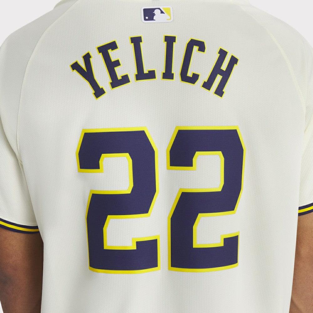 Christian Yelich Milwaukee Brewers Nike Home Limited Player Jersey Outlet