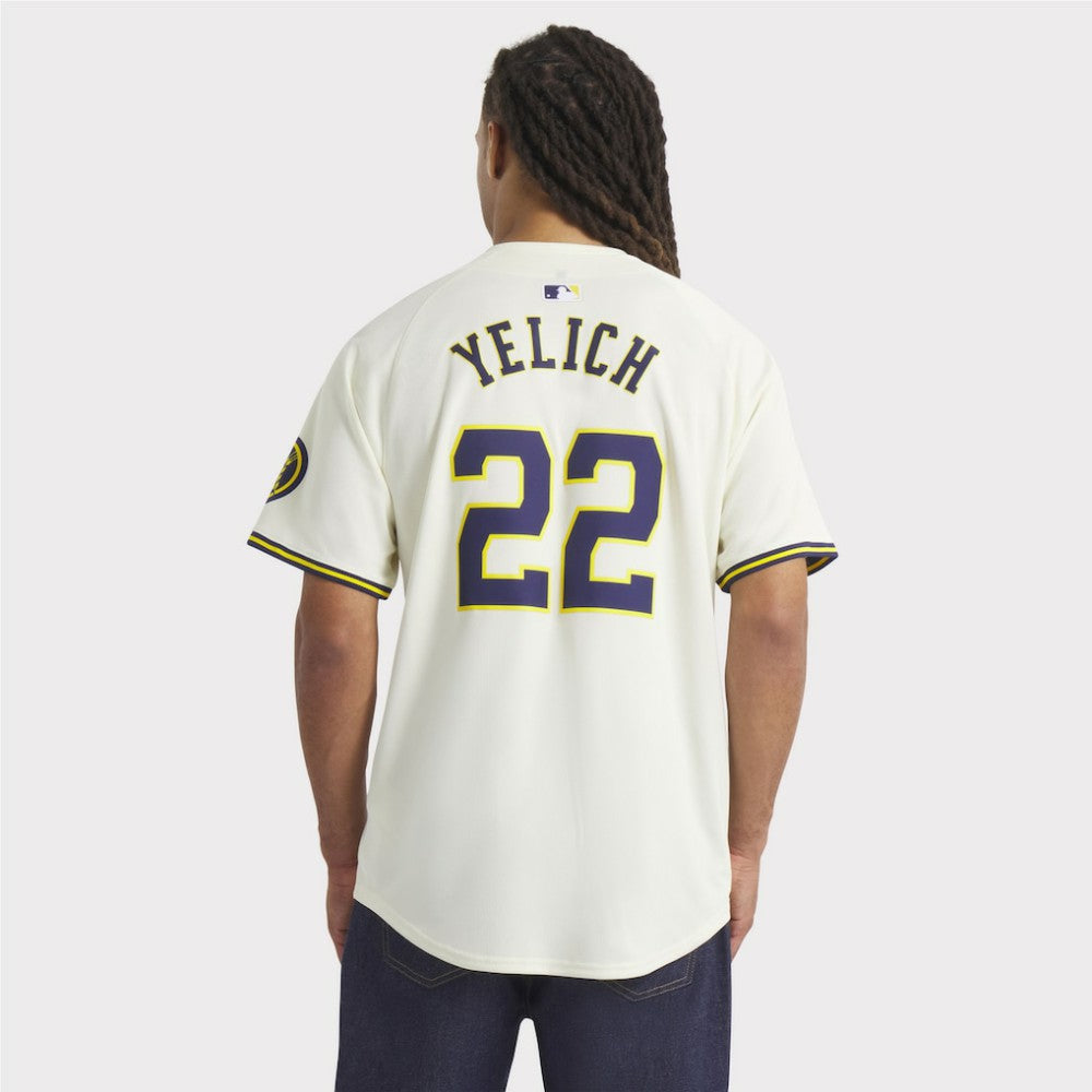 Christian Yelich Milwaukee Brewers Nike Home Limited Player Jersey Outlet