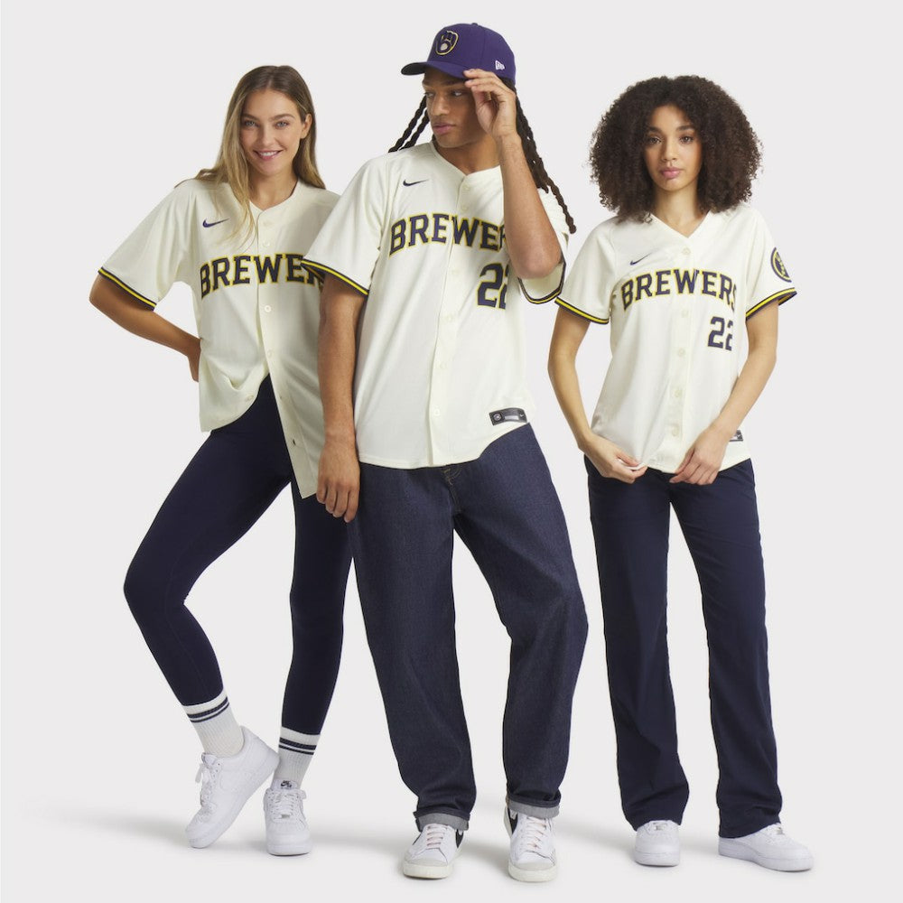 Christian Yelich Milwaukee Brewers Nike Home Limited Player Jersey Outlet
