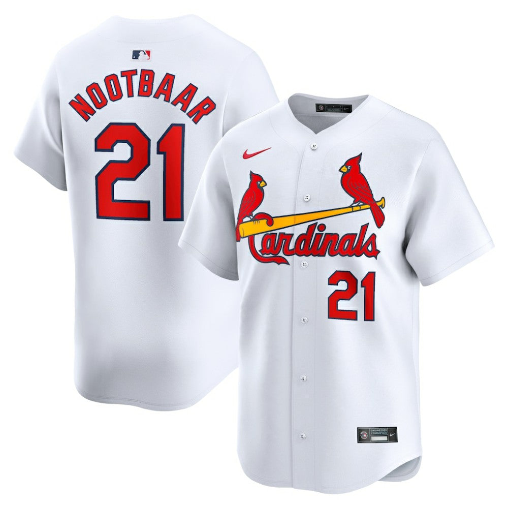 Lars Nootbaar St. Louis Cardinals Nike Home Limited Player Jersey Discount