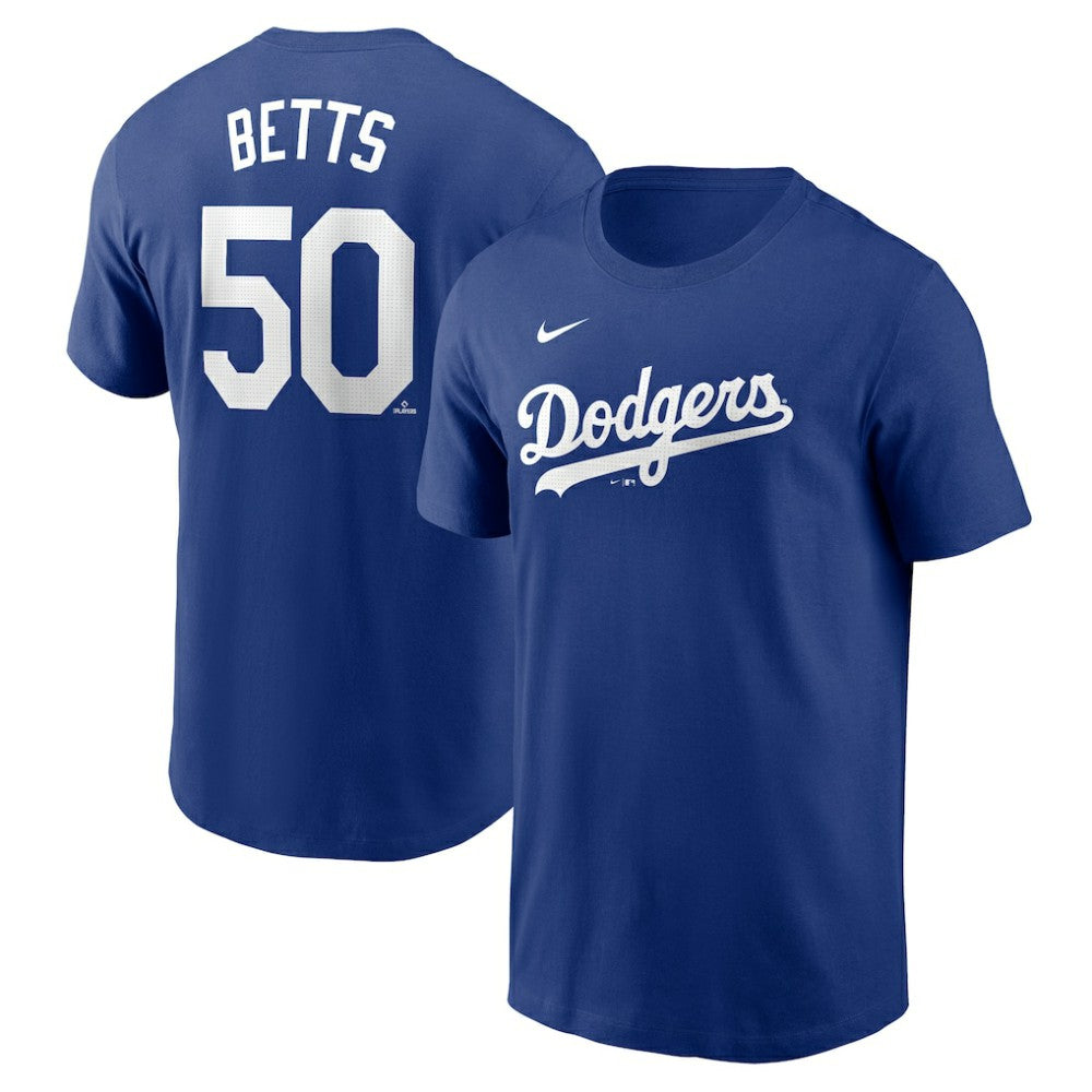 Mookie Betts Los Angeles Dodgers Nike Fuse Name & Number T-Shirt Near Me