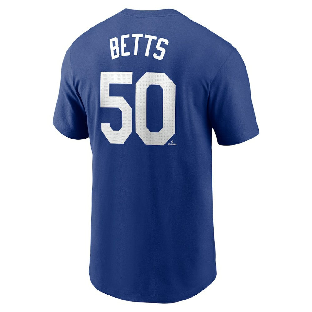 Mookie Betts Los Angeles Dodgers Nike Fuse Name & Number T-Shirt Near Me