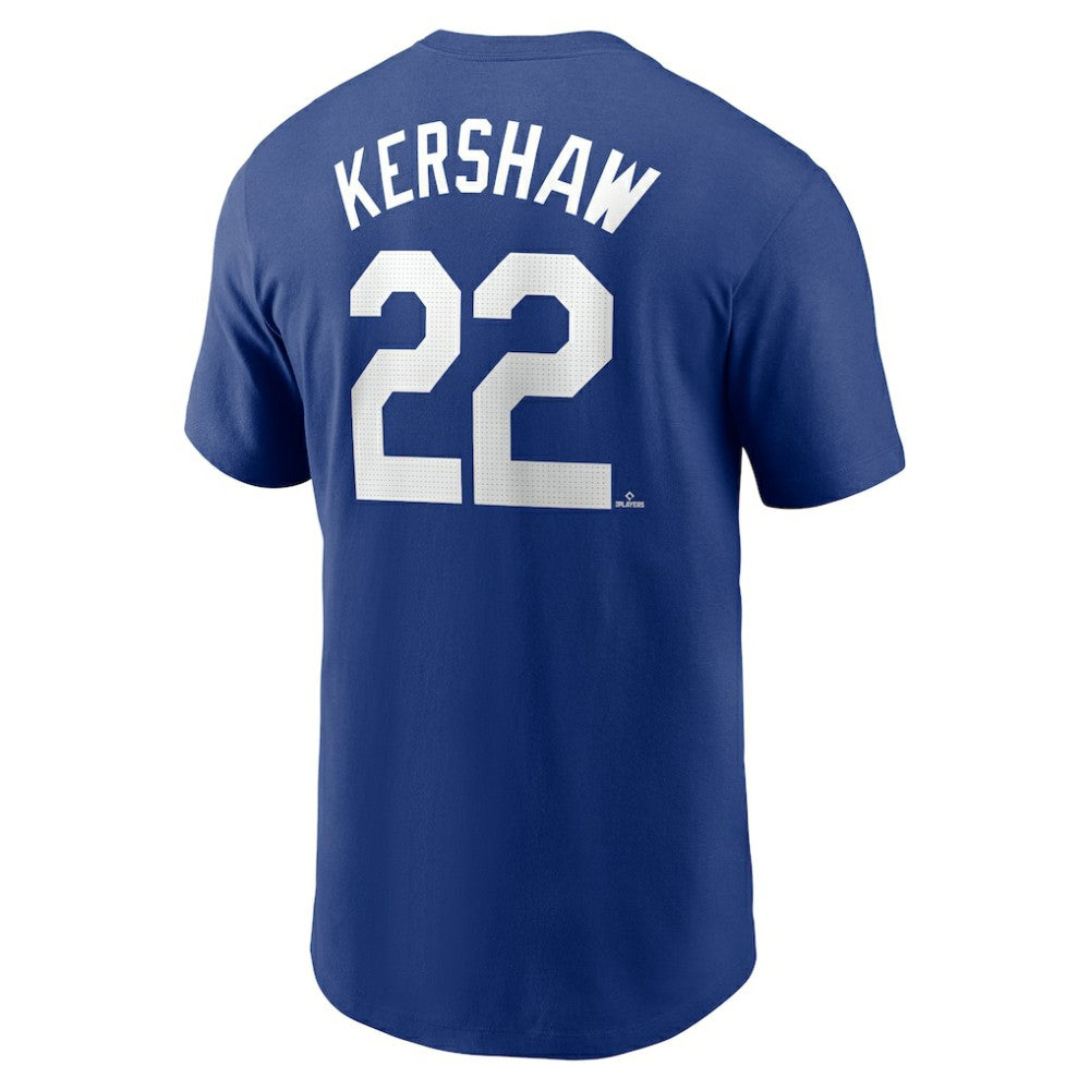 Clayton Kershaw Los Angeles Dodgers Nike Fuse Name & Number T-Shirt Outlet