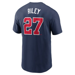 Austin Riley Atlanta Braves Nike Fuse Name & Number T-Shirt for sale