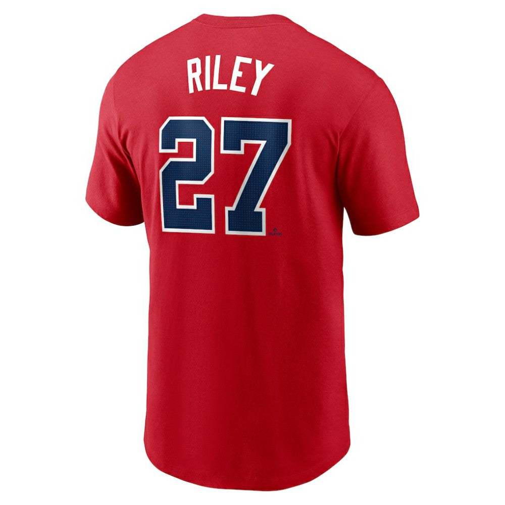 Austin Riley Atlanta Braves Nike Fuse Name & Number T-Shirt for sale