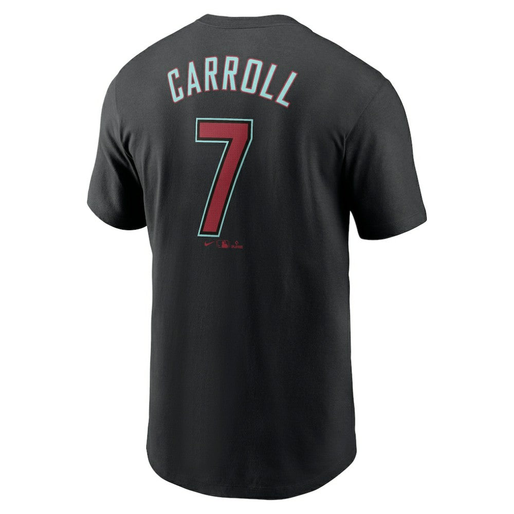 Corbin Carroll Arizona Diamondbacks Nike Fuse Name & Number T-Shirt Near Me